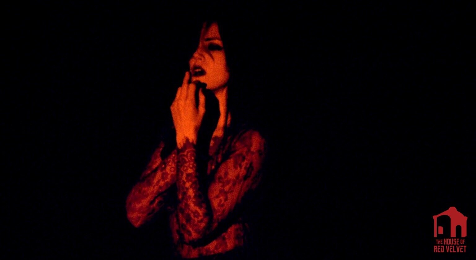 The House of Red Velvet Dark Art Photography.