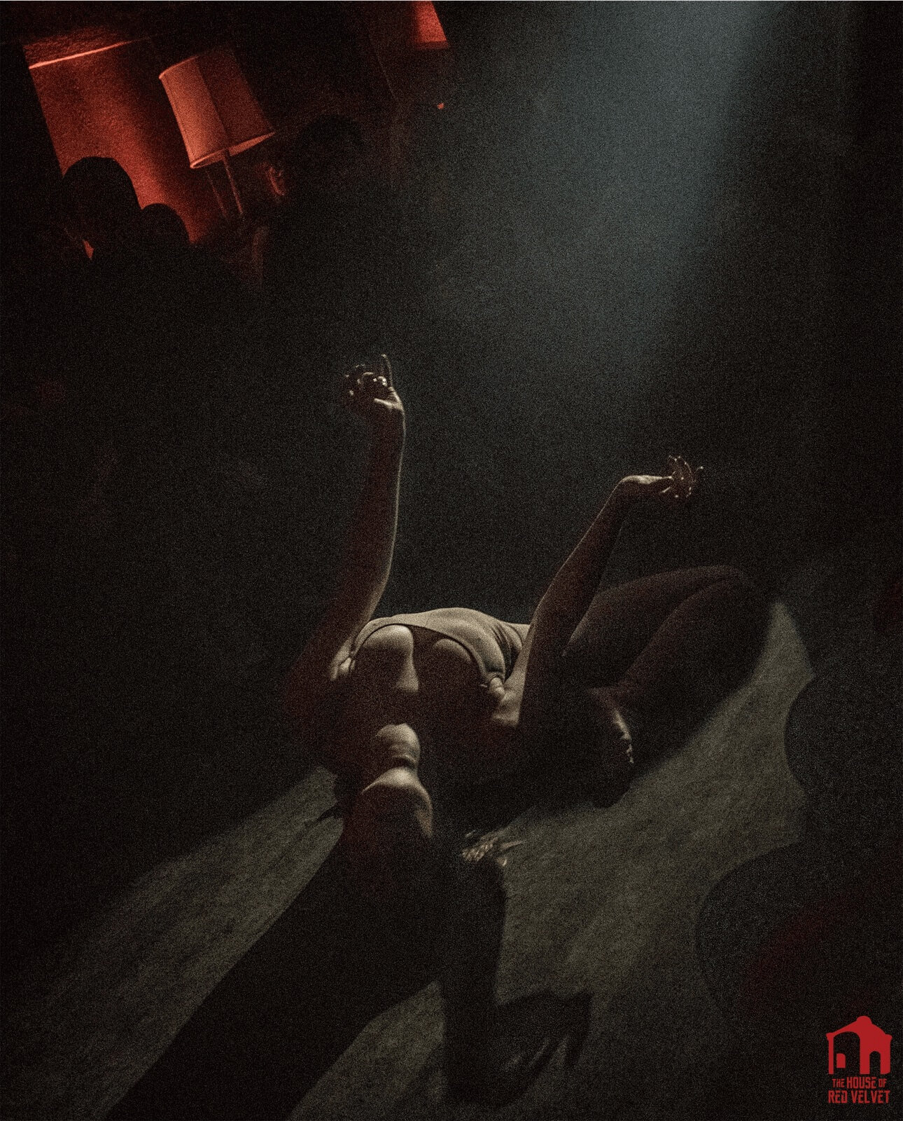 The House of Red Velvet Butoh dancer. Experimental Surreal and Dark.