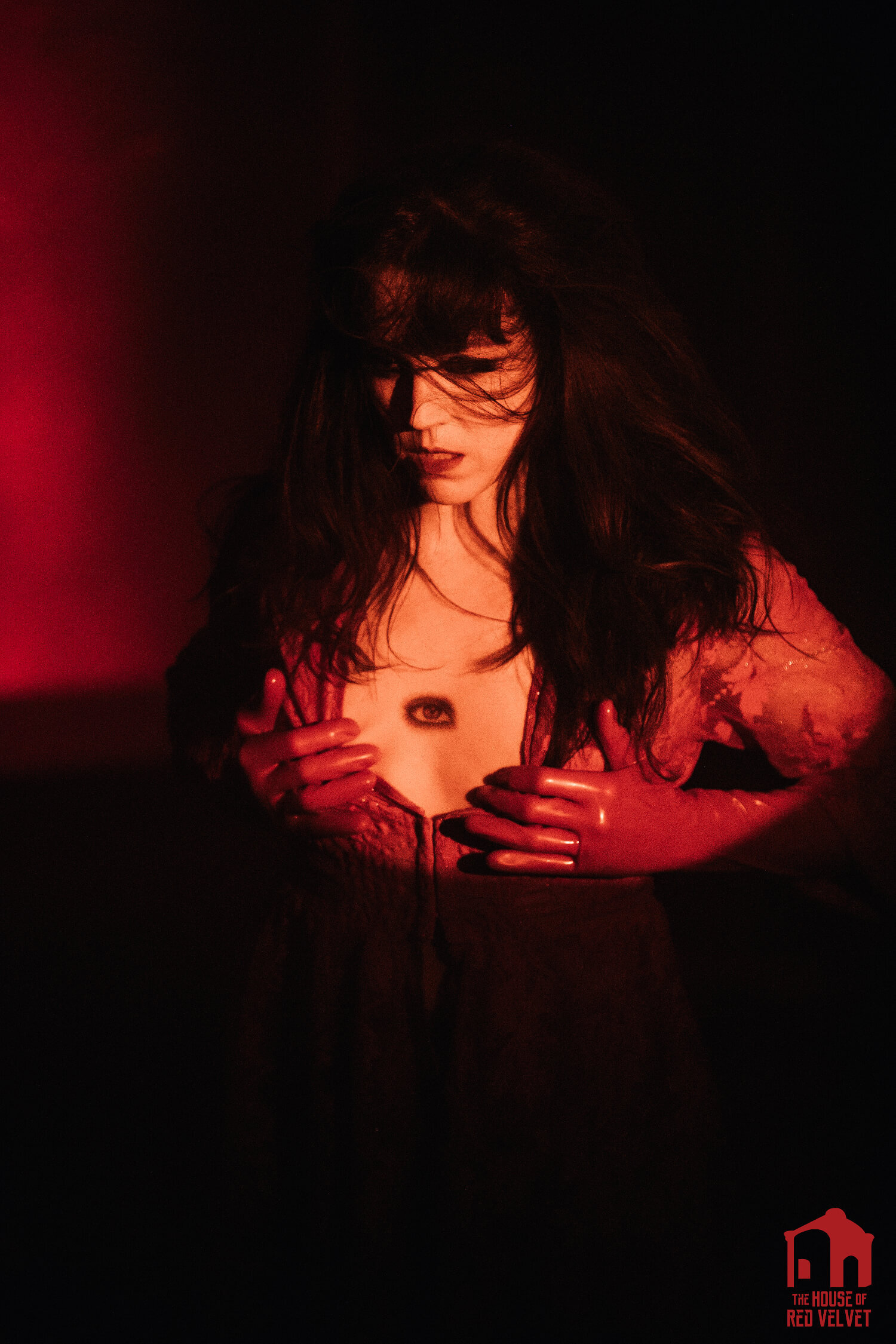 The House of Red Velvet. Surreal Eye and Ego Death Theater.
